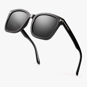 Black Square Sunglasses Myiaur